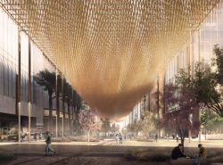 Fiber canopies proposed to turn Phoenix streets into comfortable public space